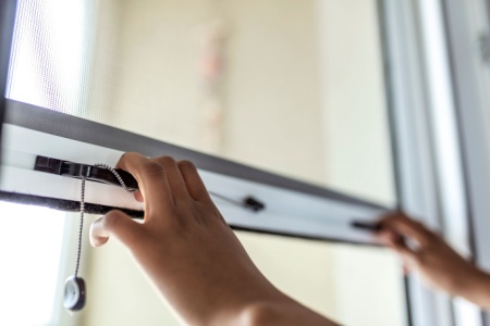 Zanzariera avvolgibile